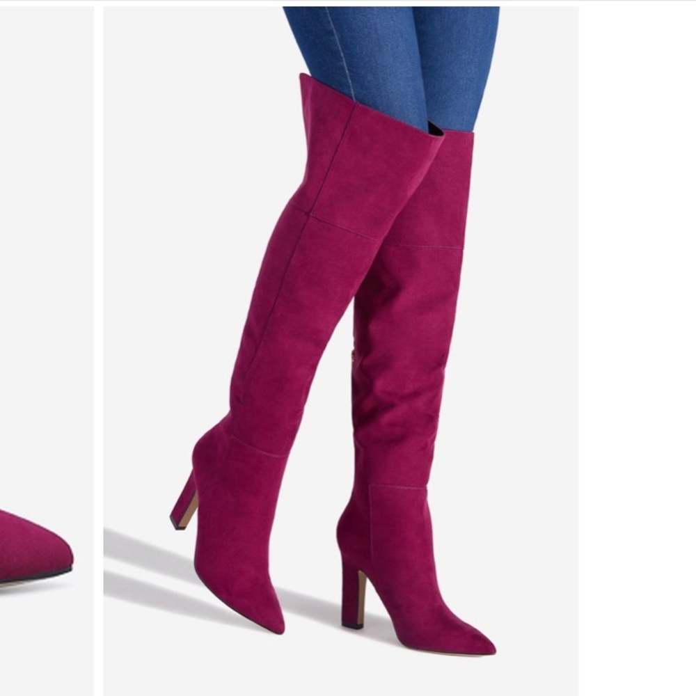 Over the knee high boots